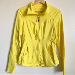 Yellow Full Zip Jacket | Zella